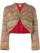 Missoni Vintage Padded Bolero Jacket