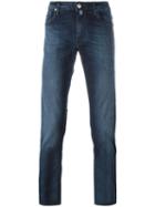 Jacob Cohen Classic Straight Jeans, Men's, Size: 31, Blue, Cotton/polyester/spandex/elastane