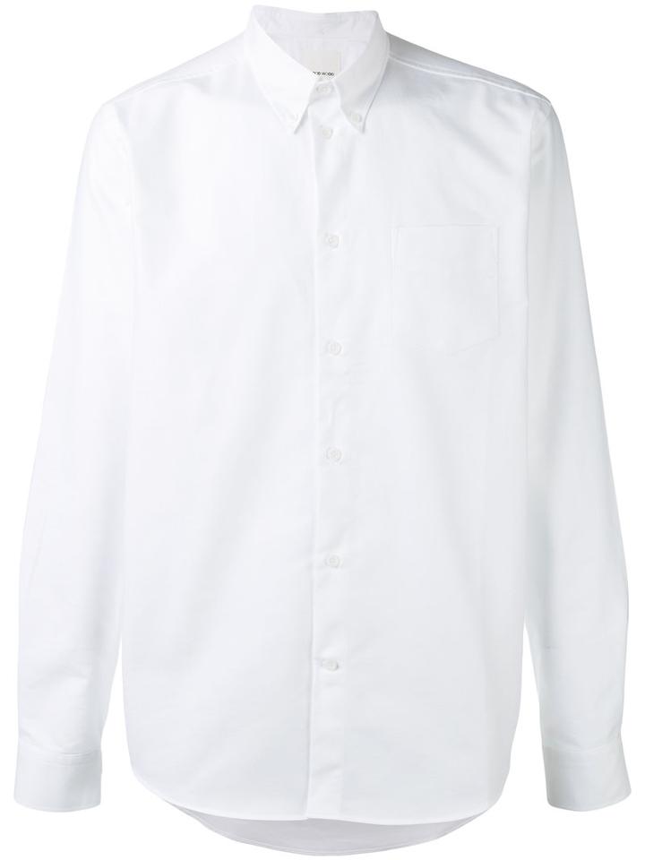 Wood Wood - Classic Shirt - Men - Cotton - L, White, Cotton