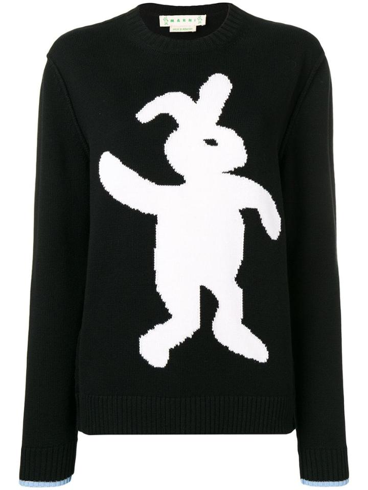 Marni Rabbit Jumper - Black