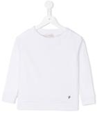 Dondup Kids Plain Sweatshirt, Girl's, Size: 8 Yrs, White