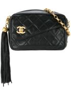 Chanel Vintage Fringe Bijoux Shoulder Bag - Black