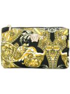 Versace Baroque Print Make-up Bag - Black