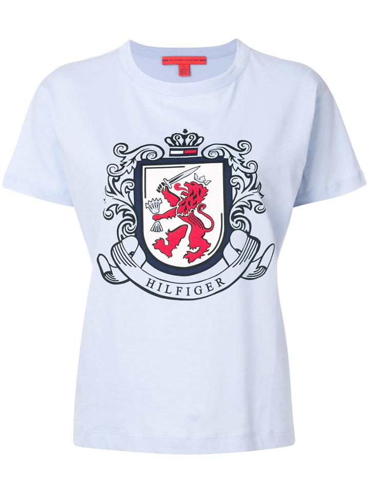 Hilfiger Collection Logo Print T-shirt - Blue