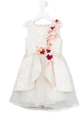 Patachou Floral Dress, Toddler Girl's, Size: 4 Yrs, White