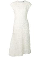 Jil Sander Patterned Loose Day Dress - White