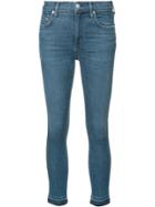 Citizens Of Humanity Super Skinny Cropped Jeans - Blue
