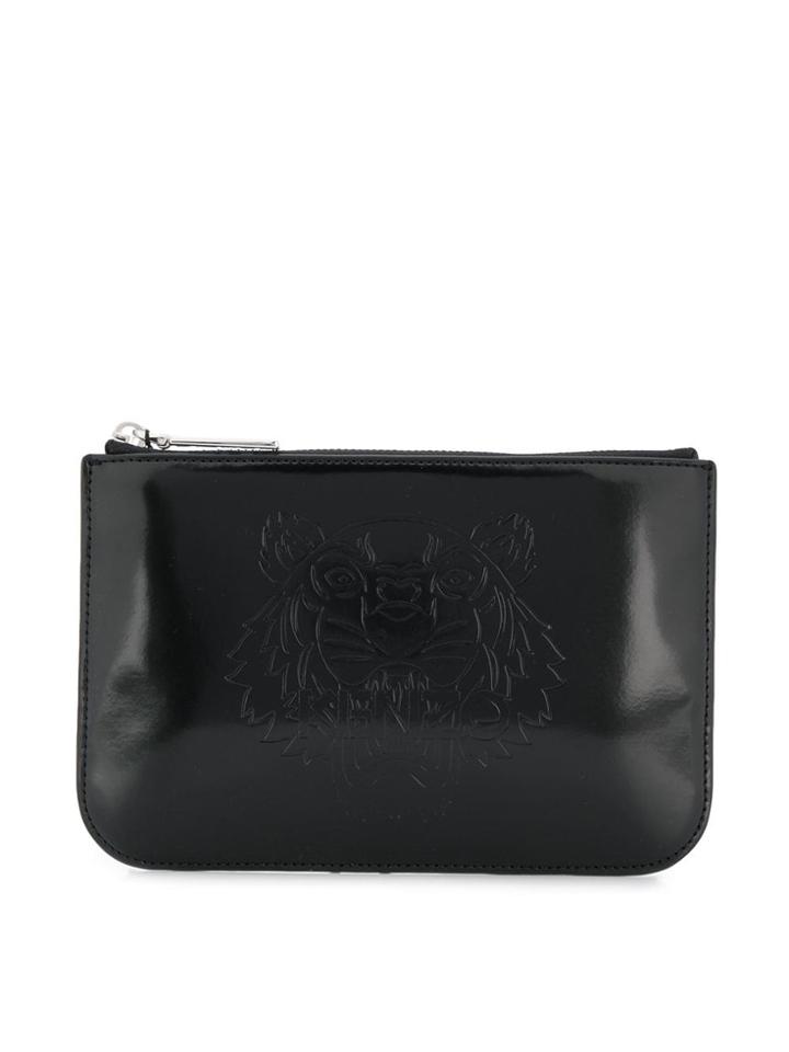 Kenzo Zipped Coin Pouch - Black