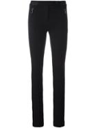 Moncler Skinny Fit Trousers, Women's, Size: 40, Black, Polyamide/spandex/elastane