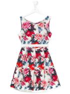 Lapin House - Floral Print Dress - Kids - Cotton - 14 Yrs