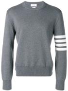 Thom Browne 4-bar Milano Stitch Pullover - Grey