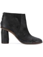 Del Carlo Heeled Ankle Boots - Black