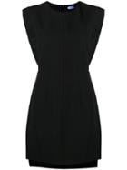 Mugler Open Back Short Dress - Black