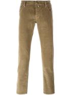 Jacob Cohen Skinny Trousers, Men's, Size: 34, Nude/neutrals, Cotton