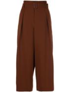 Vince Belted Culottes - Brown