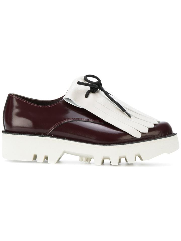 Sofie D'hoore Chunky Sole Loafers - Brown