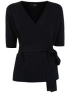 Alcaçuz Gardenia Knitted Top - Blue