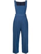 Macgraw - Purity Playsuit - Women - Cotton - 8, Blue, Cotton