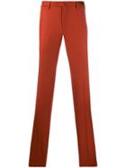 Pt01 Slim-fim Chino Trousers - Red