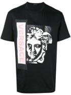 Versace - Medusa Print T-shirt - Men - Cotton - S, Black, Cotton