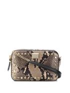 Jimmy Choo Josie Snake-effect Bag - Neutrals
