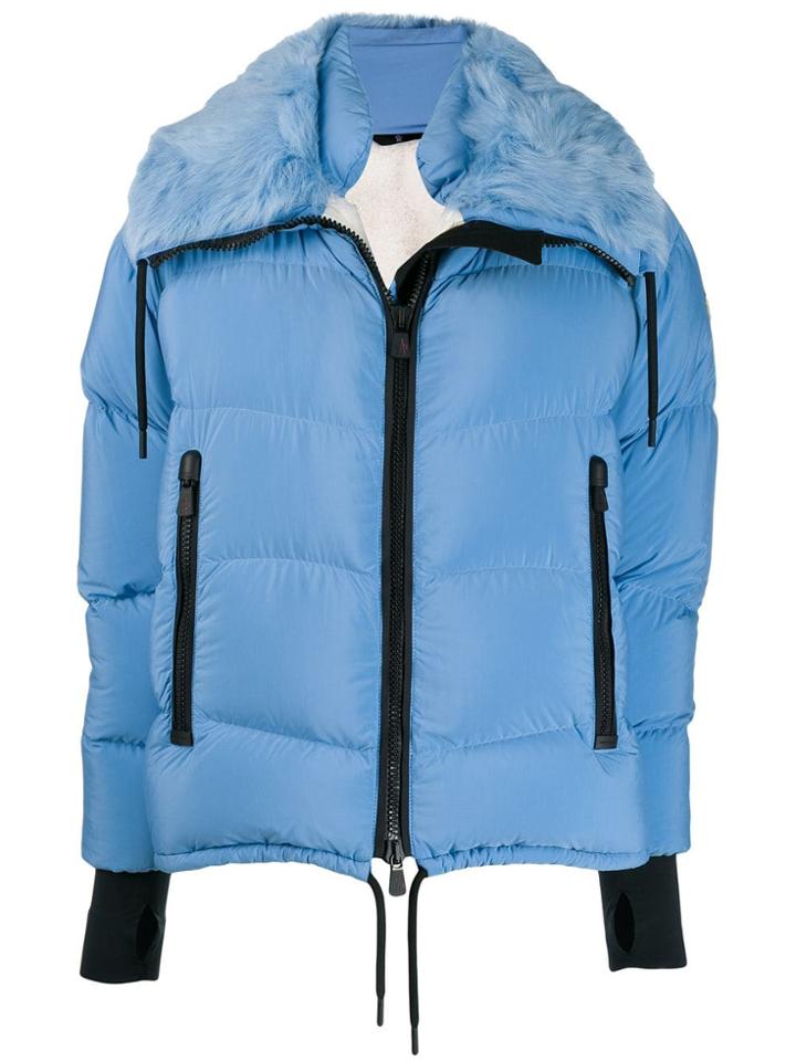 Moncler Grenoble Short Padded Jacket - Blue