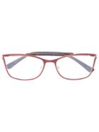 Jimmy Choo Eyewear Squared Glasses - Brown
