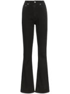 Helmut Lang High-waisted Straight-fit Jeans - Black
