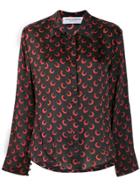 Marine Serre Moon Print Shirt - Black