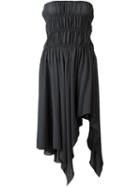 Romeo Gigli Vintage Strapless Handkerchief Dress