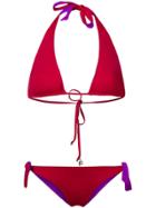 Fisico Reversible Two-piece Bikini - Red