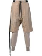 Unravel Project Short-like Trousers - Nude & Neutrals