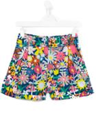 Stella Mccartney Kids Floral Print Shorts, Girl's, Size: 14 Yrs