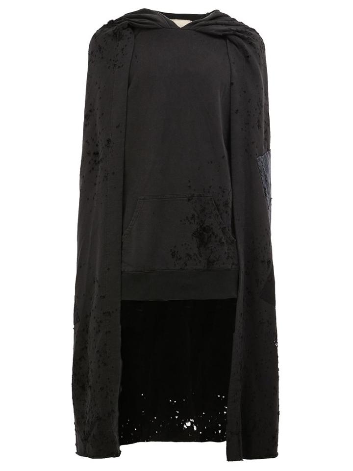 Greg Lauren Cape Detail Sweatshirt