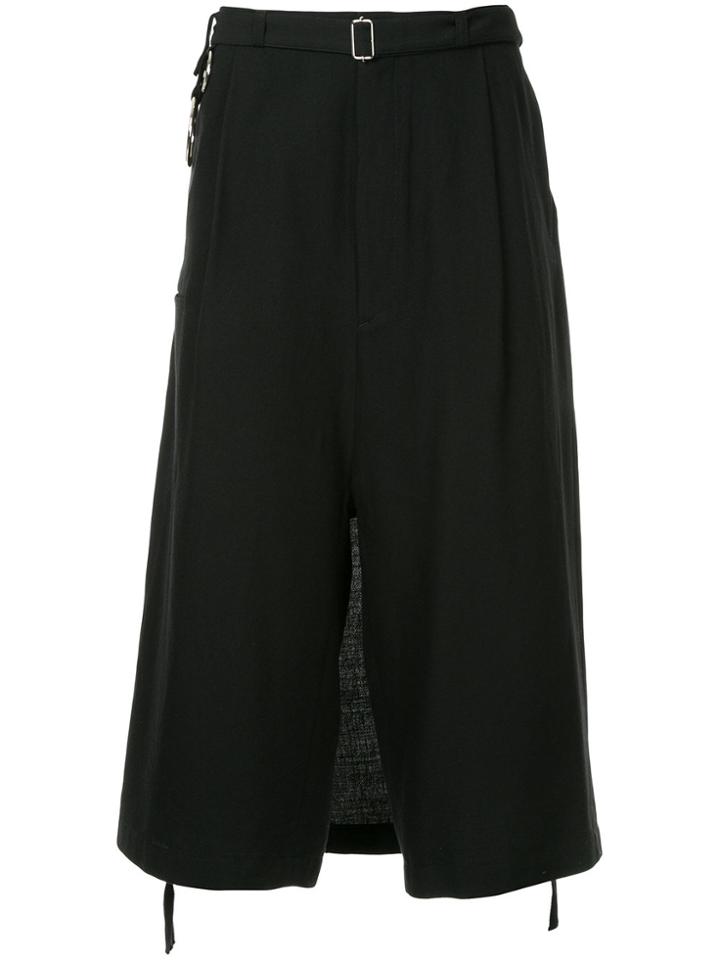 Maison Mihara Yasuhiro Wide Leg Cropped Pants - Unavailable
