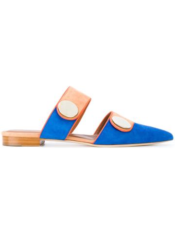 Malone Souliers Malone Souliers X Roksanda Mules - Blue