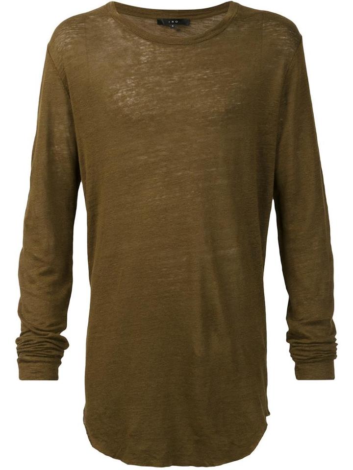 Iro 'odon' T-shirt, Men's, Size: Xl, Brown, Linen/flax