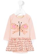 Soft Gallery - Suki Body-dress - Kids - Cotton/spandex/elastane - 12 Mth, Pink/purple
