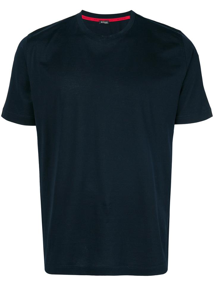 Kiton Crew Neck T-shirt - Blue