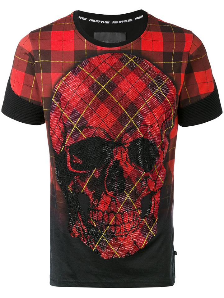 Philipp Plein - Taka T-shirt - Men - Cotton - S, Red, Cotton