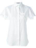 Valentino Short Sleeve Shirt, Women's, Size: 42, White, Cotton
