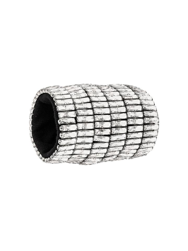 Circus Hotel Stack Crystal Bracelet - White