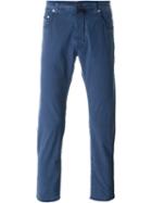 Jacob Cohen Slim Fit Jeans, Men's, Size: 34, Blue, Cotton/elastodiene