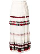 3.1 Phillip Lim Pleated Wrap Skirt - White