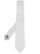 Emporio Armani Textured Tie - White