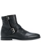 Saint Laurent Matt 10 Ankle Boots - Black