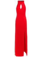 Tufi Duek Cut Out Details Long Dress - Red