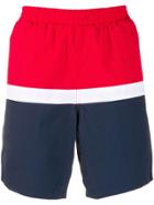 Fila Colour Block Shorts - Red