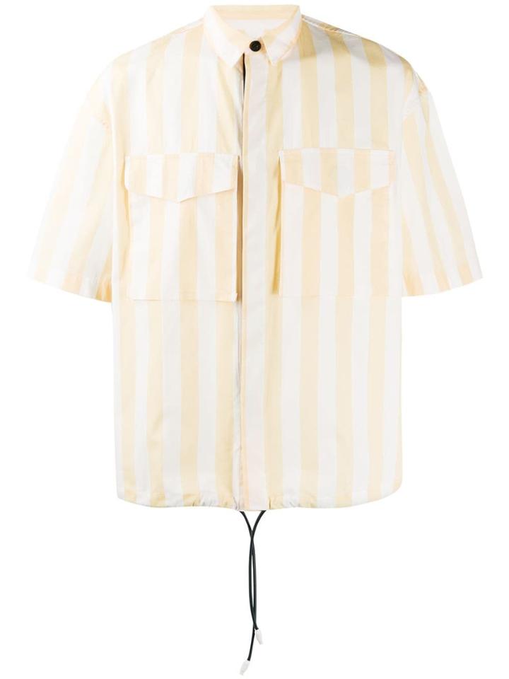 Sunnei Patch Pocket Shirt - Yellow