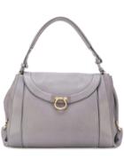 Salvatore Ferragamo - Susanna Tote Bag - Women - Lamb Skin - One Size, Grey, Lamb Skin